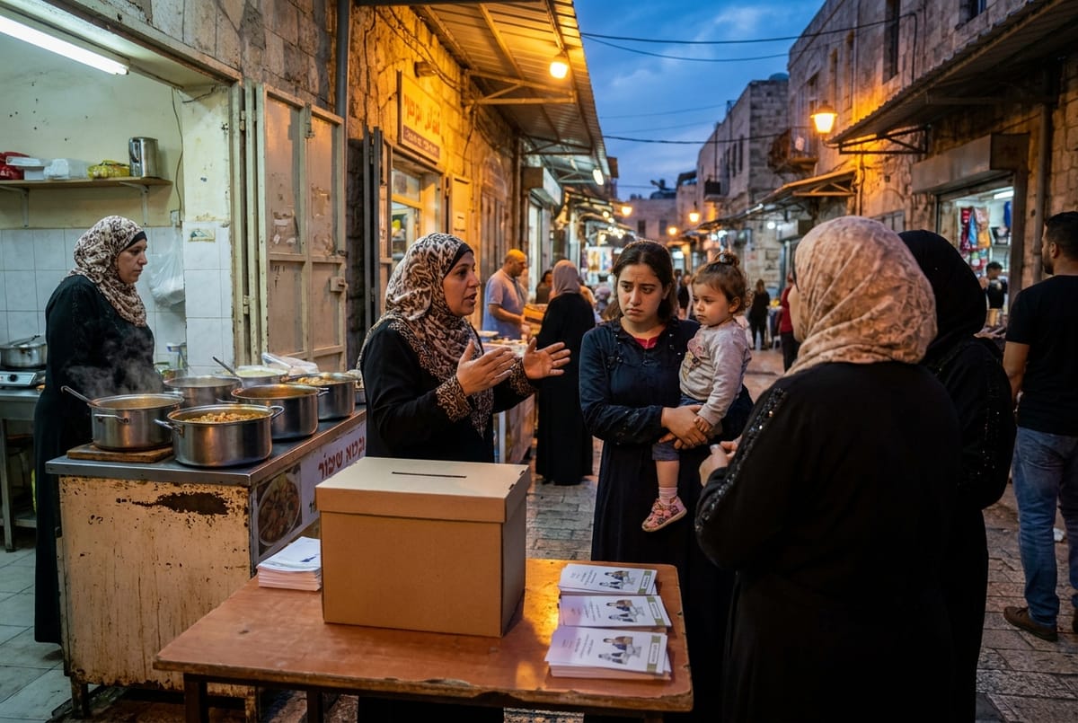 Arabische Frauen im Wahlfokus