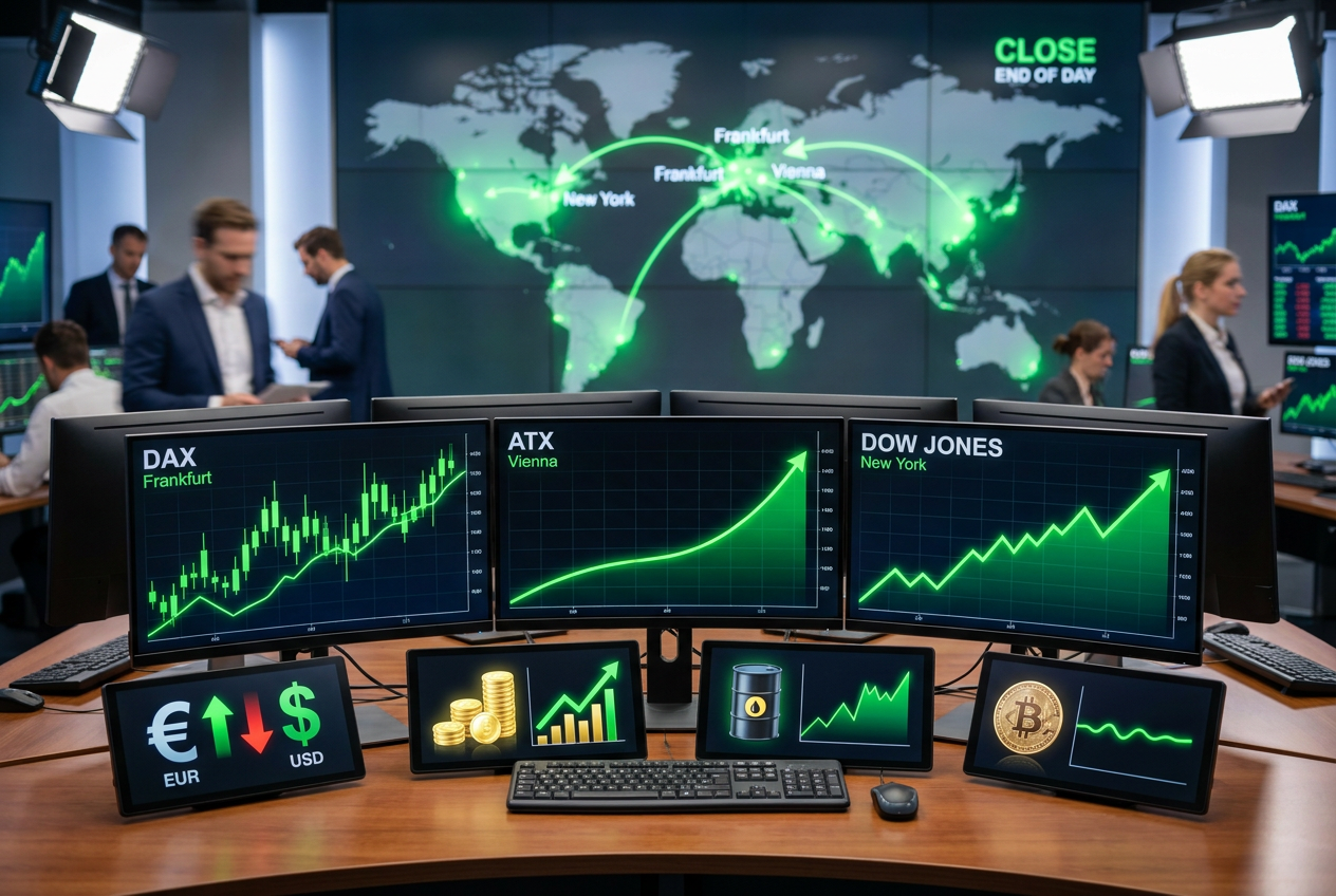 Dow +1,14%: Börsen im Plus