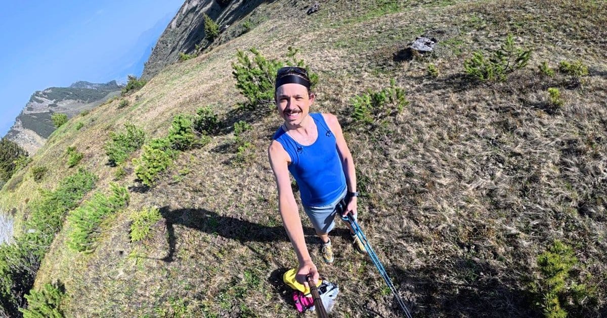 Tiroler läuft quer durchs Land