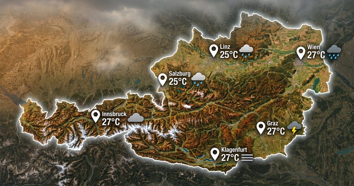 Österreich: Sonne-Pause mit Regen