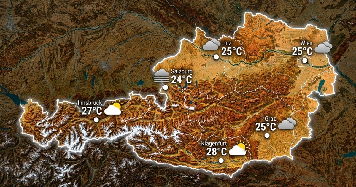 Österreich: oft trocken und mild