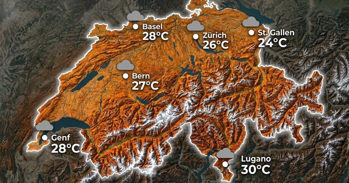 Schweiz: mild und trocken