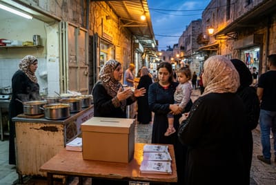 Arabische Frauen im Wahlfokus