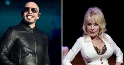 Pitbull ehrt Dolly auf der Bühne