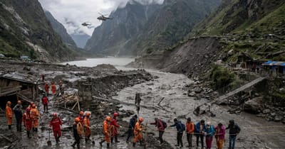 Himalaya-Flut fordert Hunderte