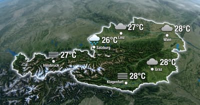 Österreich: meist bedeckt